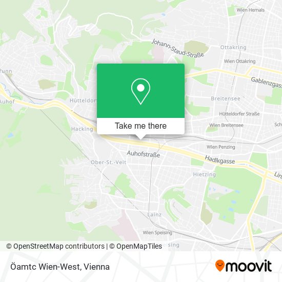 Öamtc Wien-West map