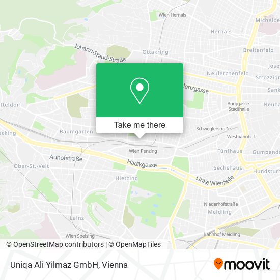 Uniqa Ali Yilmaz GmbH map