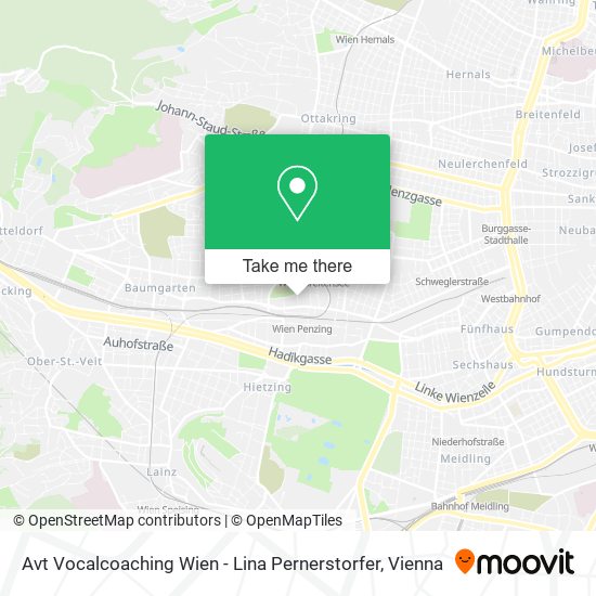 Avt Vocalcoaching Wien - Lina Pernerstorfer map