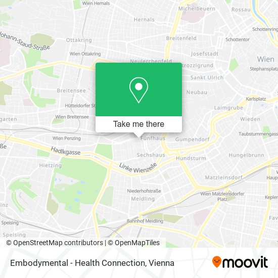 Embodymental - Health Connection map