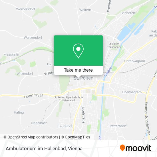 Ambulatorium im Hallenbad map