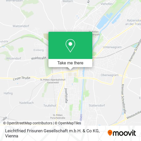 Leichtfried Frisuren Gesellschaft m.b.H. & Co KG map