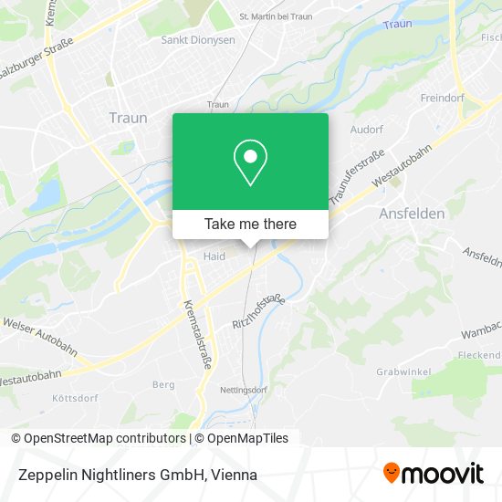 Zeppelin Nightliners GmbH map