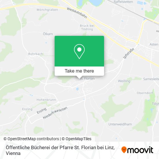Öffentliche Bücherei der Pfarre St. Florian bei Linz map