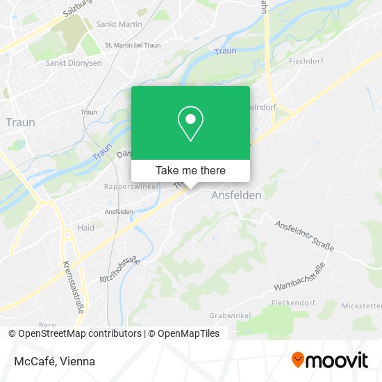 McCafé map