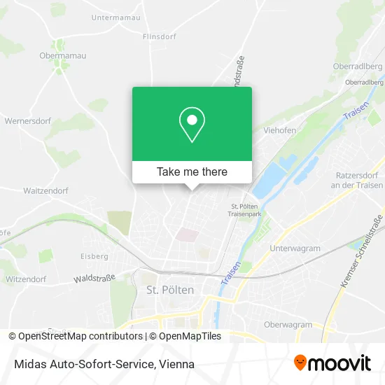Midas Auto-Sofort-Service map