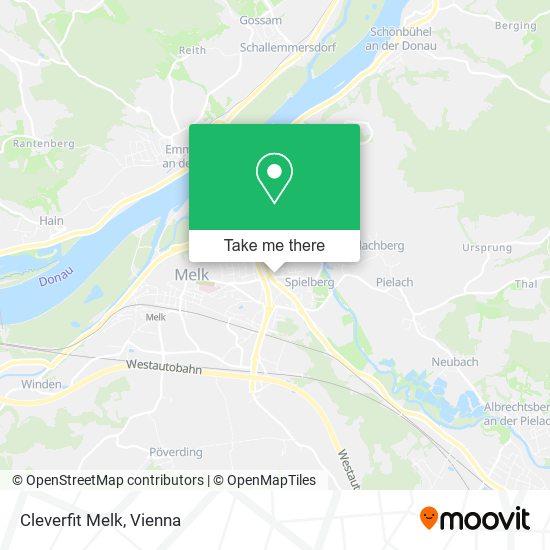 Cleverfit Melk map