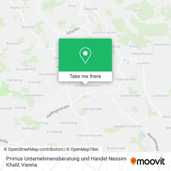 Primus Unternehmensberatung und Handel Nessim Khalil map