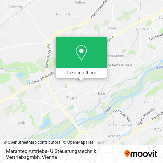 Marantec Antriebs- U Steuerungstechnik Vertriebsgmbh map