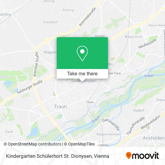 Kindergarten Schülerhort St. Dionysen map