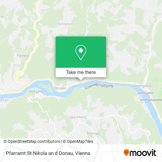 Pfarramt St.Nikola an d Donau map