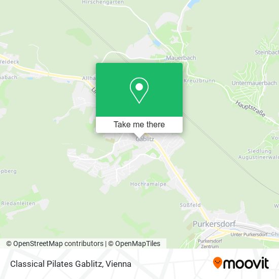 Classical Pilates Gablitz map