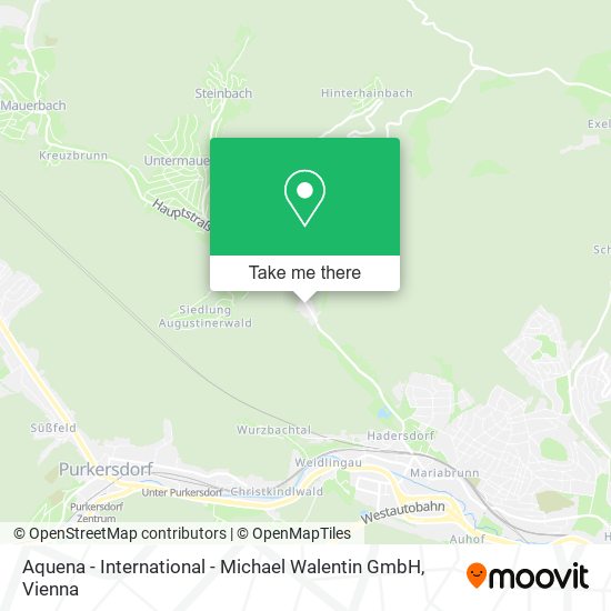 Aquena - International - Michael Walentin GmbH map