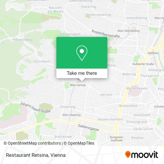 Restaurant Retsina map