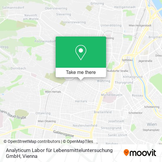 Analyticum Labor für Lebensmitteluntersuchung GmbH map