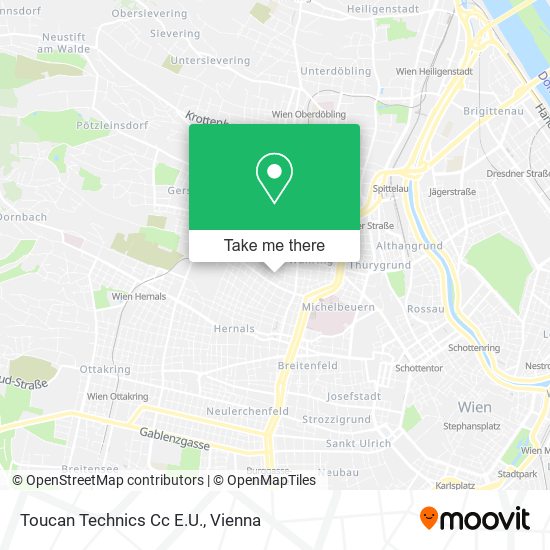 Toucan Technics Cc E.U. map