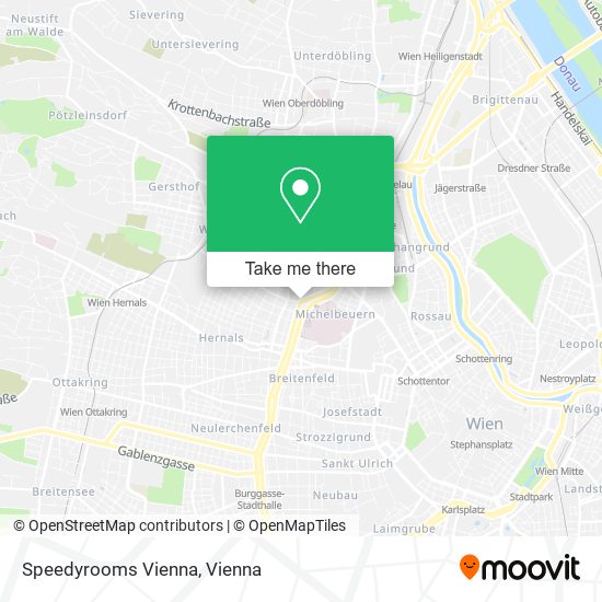 Speedyrooms Vienna map
