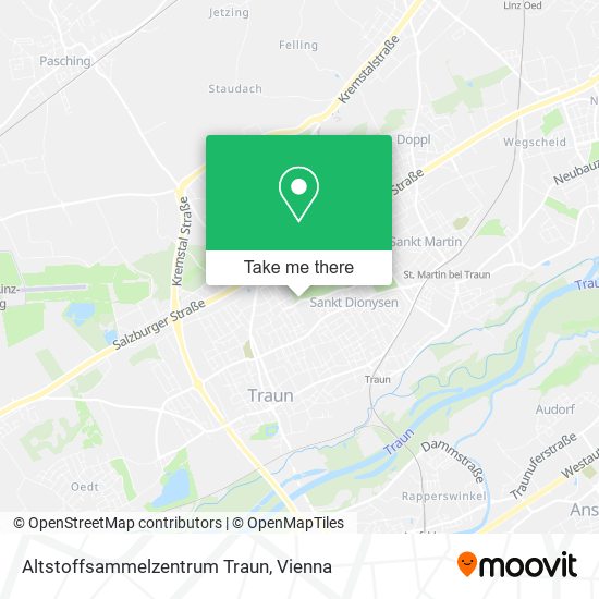 Altstoffsammelzentrum Traun map