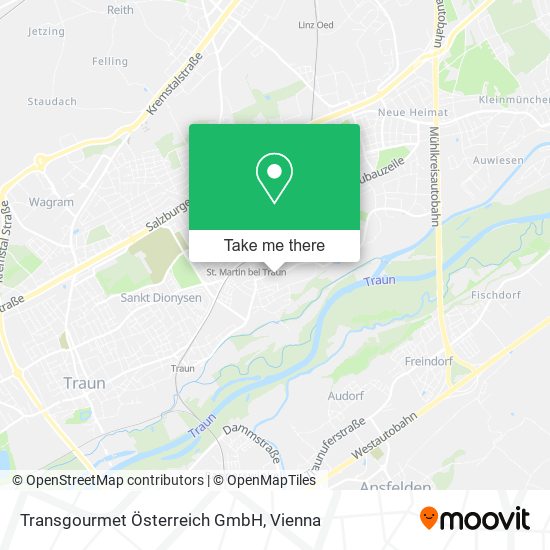 Transgourmet Österreich GmbH map
