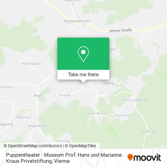 Puppentheater - Museum Prof. Hans und Marianne Kraus Privatstiftung map
