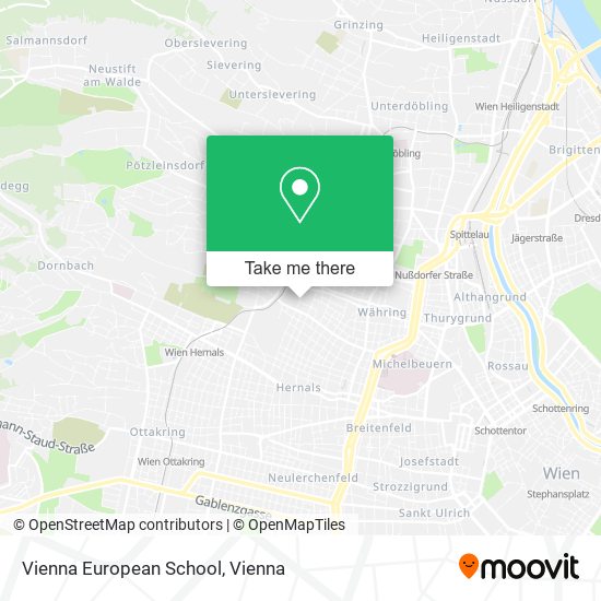 Vienna European School map