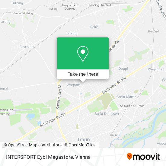 INTERSPORT Eybl Megastore map