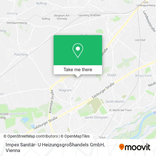 Impex Sanitär- U Heizungsgroßhandels GmbH map