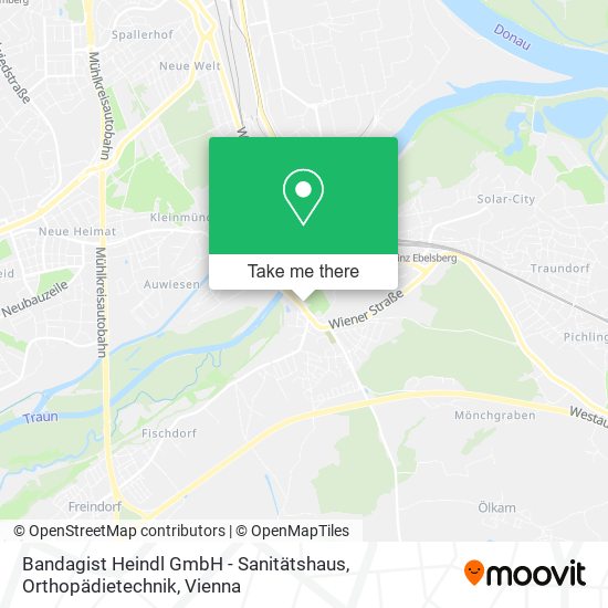 Bandagist Heindl GmbH - Sanitätshaus, Orthopädietechnik map