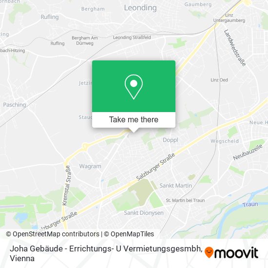 Joha Gebäude - Errichtungs- U Vermietungsgesmbh map