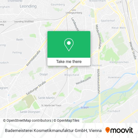 Bademeisterei Kosmetikmanufaktur GmbH map