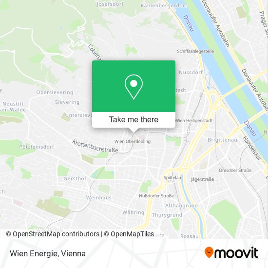 Wien Energie map