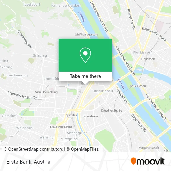 Erste Bank map