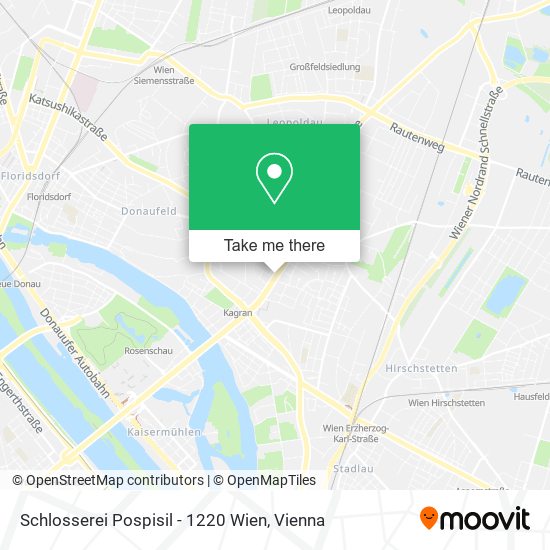 Schlosserei Pospisil - 1220 Wien map