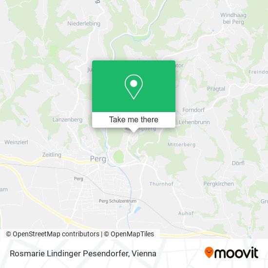 Rosmarie Lindinger Pesendorfer map