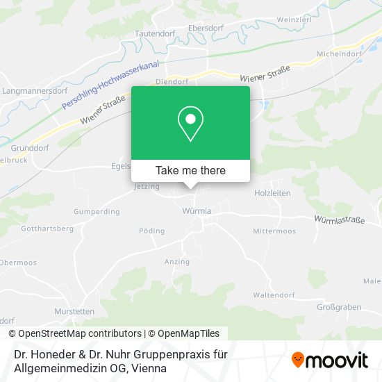 Dr. Honeder & Dr. Nuhr Gruppenpraxis für Allgemeinmedizin OG map