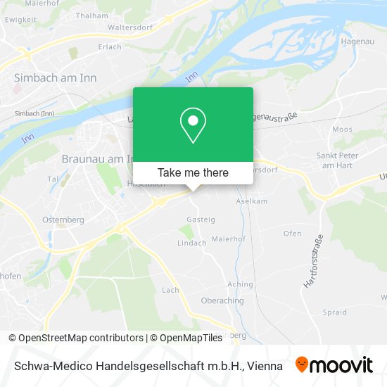 Schwa-Medico Handelsgesellschaft m.b.H. map