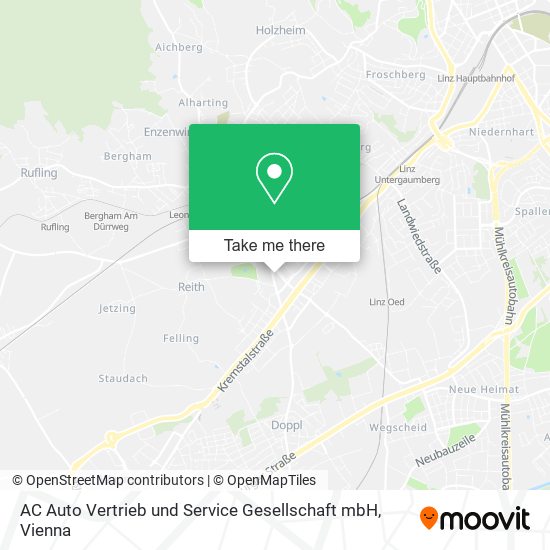 AC Auto Vertrieb und Service Gesellschaft mbH map