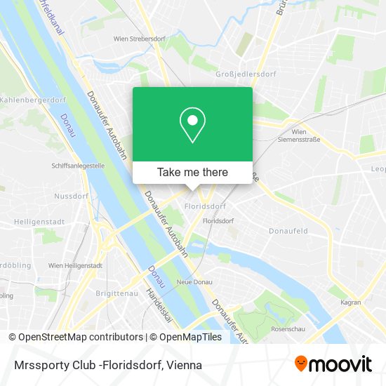 Mrssporty Club -Floridsdorf map