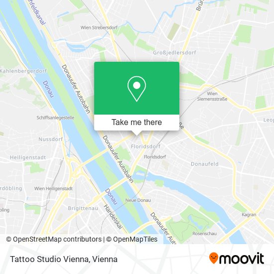 Tattoo Studio Vienna map