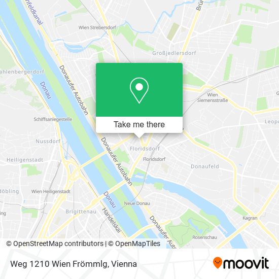 Weg 1210 Wien Frömmlg map