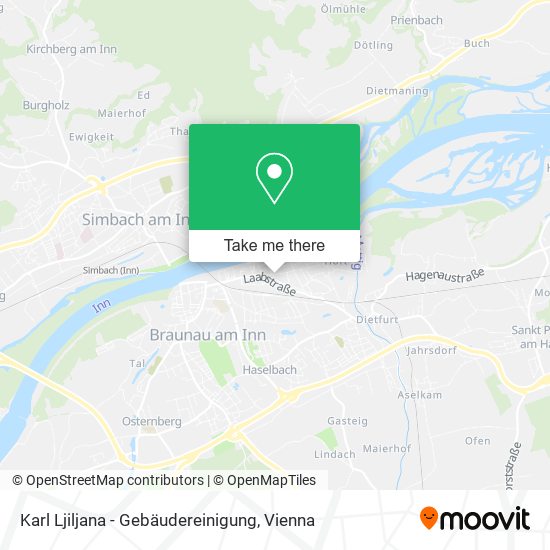 Karl Ljiljana - Gebäudereinigung map