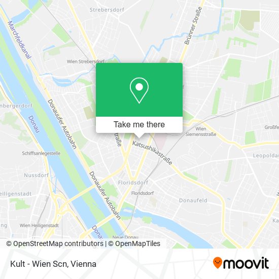 Kult - Wien Scn map
