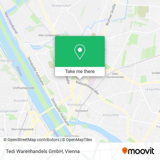 Tedi Warenhandels GmbH map