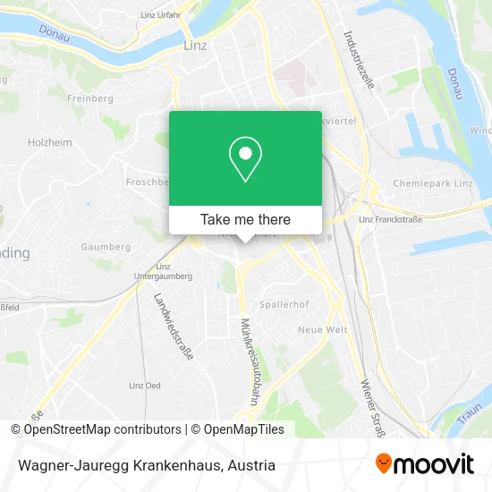 Wagner-Jauregg Krankenhaus map