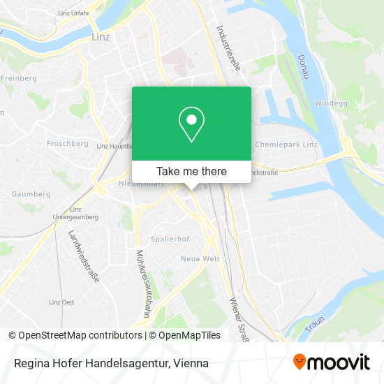 Regina Hofer Handelsagentur map