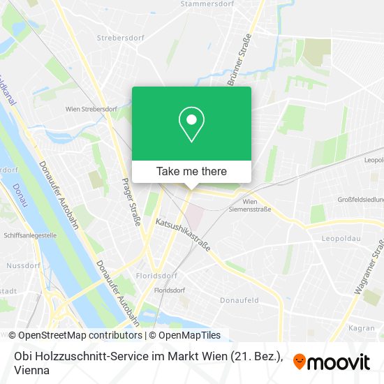 Obi Holzzuschnitt-Service im Markt Wien (21. Bez.) map