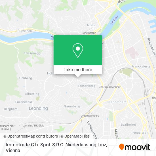 Immotrade C.b. Spol. S R.O. Niederlassung Linz map