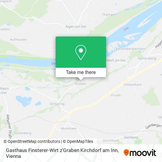 Gasthaus Finsterer-Wirt z'Graben Kirchdorf am Inn map