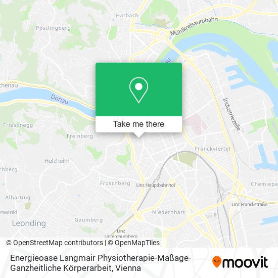 Energieoase Langmair Physiotherapie-Maßage-Ganzheitliche Körperarbeit map