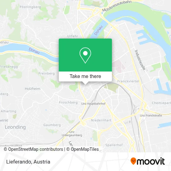 Lieferando map